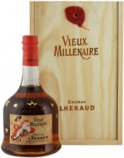 Коньяк Lheraud Cognac "Vieux Millenaire", wooden box, 0.7 л