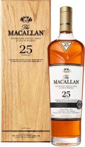 Виски The Macallan 25 Year Old Sherry Oak, wooden box, 0.7 л