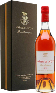 Арманьяк Bas-Armagnac du Chateau de Lacquy, 1991, gift box, 0.7 л