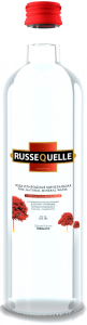 Вода "РуссКвелле" Газированная, в стеклянной бутылке, 0.5 л