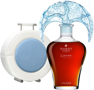Коньяк Hardy "LHiver", decanter "Lalique" and gift box, 0.75 л