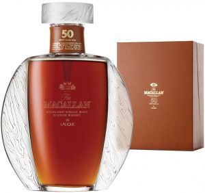 The Macallan in Lalique, 50 Years Old, gift box, 0.7 л