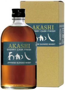 Виски "Akashi" Blended Sherry Cask, gift box, 0.5 л