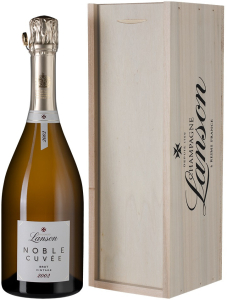 Шампанское "Noble Cuvee de Lanson" Brut, 2002, gift box