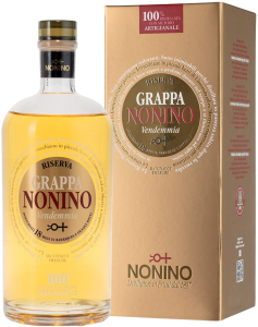 Граппа Nonino, "Vendemmia Riserva di Annata" in barriques, 2017, gift box, 0.7 л