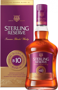 Виски "Sterling Reserve" B10 Premium Blended, gift box, 0.75 л