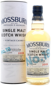 Виски Mossburn, "Vintage Casks" No.18 Fettercairn, 2008, in tube, 0.7 л