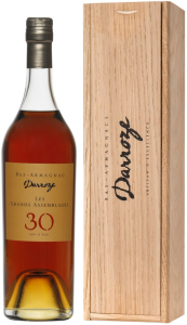 Арманьяк Darroze, "Les Grands Assemblages" 30 ans d'age, Bas-Armagnac, wooden box, 0.7 л