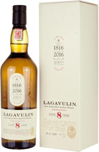 Виски "Lagavulin" 8 Years Old, gift box, 0.7 л