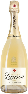 Шампанское Lanson, Le Blanc de Blancs Brut, Champagne AOC, 2014