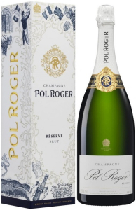 Шампанское Pol Roger, Brut Reserve, gift box, 1.5 л