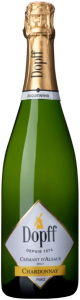 Игристое вино Dopff au Moulin, Chardonnay Brut, Cremant dAlsace AOC, 2016