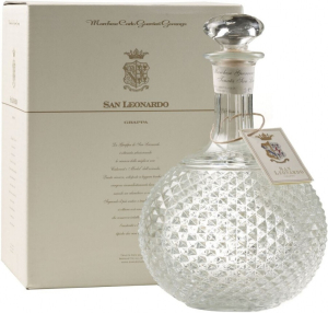 Граппа Grappa "San Leonardo", gift box, 2 л