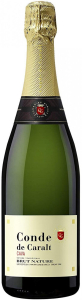 Игристое вино Conde de Caralt, Cava Brut Nature