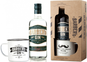 Джин "Barber's" London Dry Gin, gift box with a mug, 0.7 л