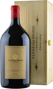 Вино Terre del Bruno, "Gorgoli", Toscana IGT, 2018, wooden box, 3 л