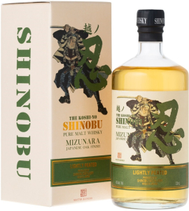 Виски "Shinobu" Lightly Peated Pure Malt, Mizunara Japanese Oak Finish, gift box, 0.7 л