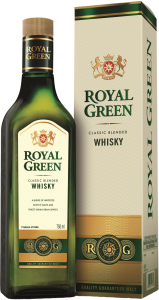 Виски "Royal Green" Classic Blended, gift box, 0.75 л