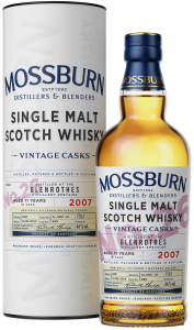 Виски Mossburn, "Vintage Casks" No.26 Glenrothes, 2007, in tube, 0.7 л