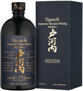 Виски "Togouchi" 15 Years Old, gift box, 0.7 л