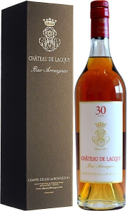 Арманьяк Chateau de Lacquy, Bas-Armagnac 30 Ans, gift box, 0.7 л