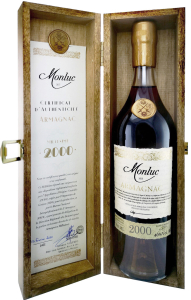 Арманьяк "Monluc" Armagnac AOC, 2000, wooden box, 0.7 л