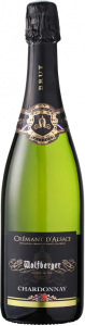 Игристое вино Wolfberger, Cremant dAlsace AOC Chardonnay, 2019