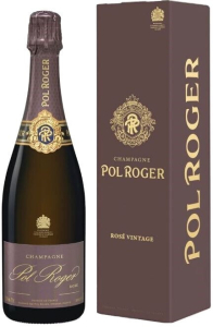 Шампанское Pol Roger, Brut Rose, 2015, gift box