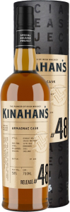 Виски "Kinahans" Armagnac Cask, Release #48, in tube, 0.7 л