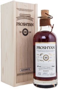 Коньяк "Proshyan" Reserve 22 Years Old, wooden box, 0.75 л
