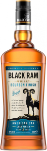 Виски "Black Ram" Bourbon Finish 3 Years Old, 0.5 л