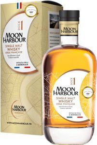 Виски Moon Harbour, "Dock 1" Single Malt Chateau Rieussec, gift box, 0.7 л