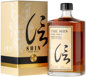 Виски "The Shin" Pure Malt Mizunara Japanese Oak Finish, gift box, 0.7 л