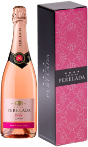 Игристое вино Castillo Perelada, Cava Brut Rosado, gift box