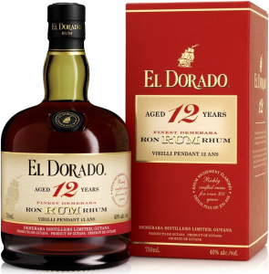 Ром "El Dorado" 12 Years Old, gift box, 0.7 л