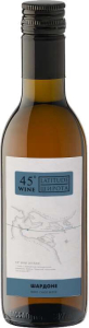 Вино "Wine Latitude 45" Chardonnay, 187 мл