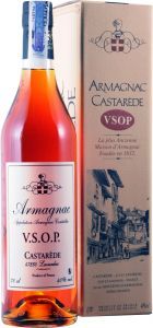 Арманьяк Castarede, "Castarede" VSOP, Armagnac AOC, gift box, 0.7 л