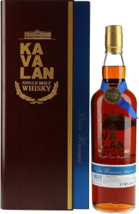 Виски Kavalan, "Solist" Pedro Ximenez Sherry Cask (57,8%), wooden box, 0.75 л