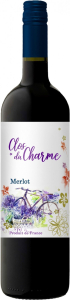 Вино Les Celliers Jean dAlibert, "Cloce du Charme" Merlot, Pays dOc IGP, 2020