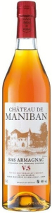 Арманьяк Castarede, "Chateau de Maniban" VS, Bas Armagnac AOC, 0.7 л