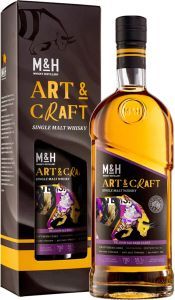 Виски M&H, "Art & Craft" Belgian Ale Beer Casks, gift box, 0.7 л