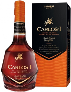 Бренди Osborne, "Carlos I" Solera Gran Reserva, gift box, 0.7 л