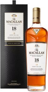 Виски The Macallan 18 Year Old Sherry Oak, wooden box, 0.7 л