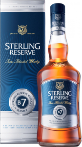Виски "Sterling Reserve" B7 Rare Blended, gift box, 0.75 л