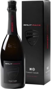 Игристое вино Contadi Castaldi, "Ducati Corse" Brut Race, Franciacorta DOCG, gift box