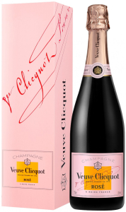 Veuve Clicquot, Brut Rose, with gift box