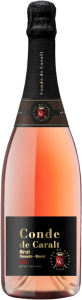 Игристое вино Conde de Caralt, Cava Brut Rosado