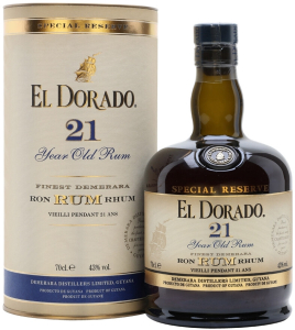 Ром "El Dorado" Special Reserve 21 Years Old, in tube, 0.7 л