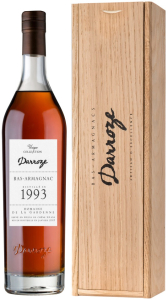 Арманьяк Darroze, Bas-Armagnac "Domaine de La Gardenne", 1993, wooden box, 0.7 л