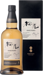 Виски "Sakurao" Single Malt, gift box, 0.7 л